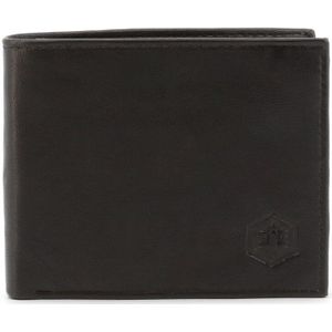 Lumberjack - Herenportemonnee - Leer/Polyurethaan - Zwart