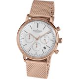 Jacques Lemans - N-209ZM - Polshorloge - Dames - Quartz - Retro Classic