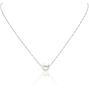 Luna-Pearls  halssieraden halskettingen aaneenschakelingen HS1295_8.5-9mm