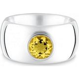 Quinn - Dames Ring - 925 / - zilver - edelsteen - 21010611