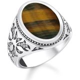 Thomas Sabo - TR2454-950-1 - Ring - Blauw - 925er Zilver - Tijgeroog