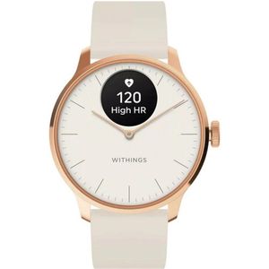 Withings - HWA11-Model 1-All-Int - Hybride horloge - Dames - Electronic - Scanwatch Light 37mm sand