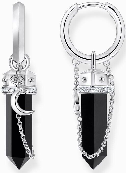 Thomas Sabo - CR722-641-11 - Oorbellen - Zwart - 925er Zilver - Onyx