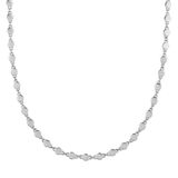 Jette - Halssieraad - Zilver - Gerecycled Zilver - Zirkoon