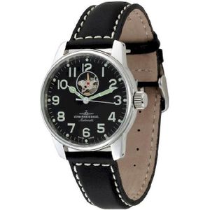 Zeno-horloge - Polshorloge - Heren - Klassiek Open Hart - 6554U-a1