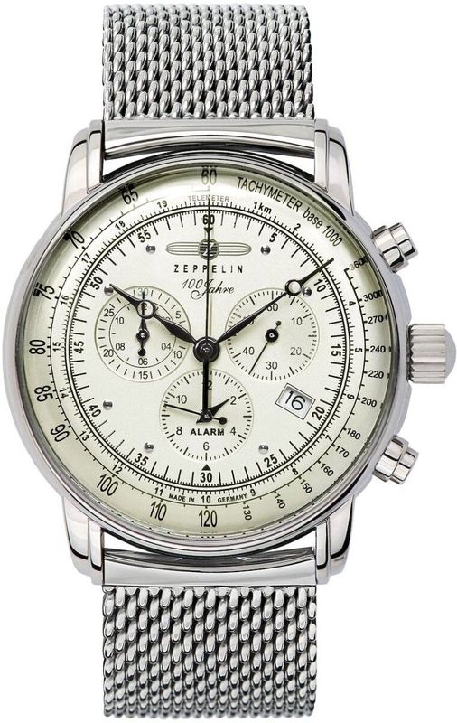 Zeppelin - 8680M-3 - Polshorloge - Heren - Kwarts - Chronograph - 100 Jahre Zeppelin