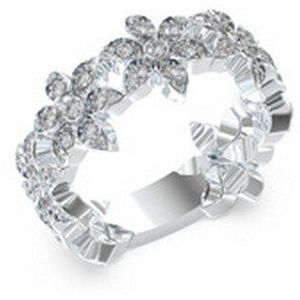 Guess - JUBR04148JWRH - Ring - Dames - Roestvrij staal en Zirkonia