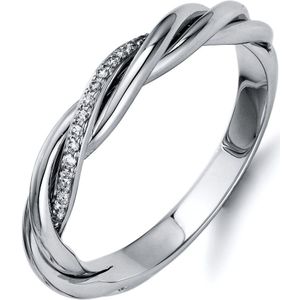 Luna Creation - Ring - Dames - 18K witgoud - Diamant - 0.05 ct - 1Q418W854-1-54