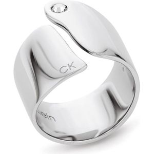 Calvin Klein - 35000664D - Ring - Dames - zilver - Maat 56
