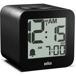 Braun - BC25BP-DCF - Alarm Clock - radiogestuurd - digitaal - zwart