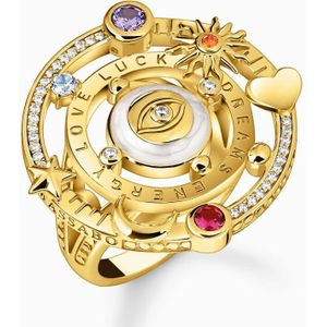 Thomas Sabo - TR2445-565-7-60 - Ring - Dames - 925er Zilver geel verguld - ringmaat 60