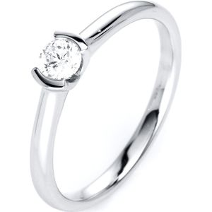Luna Creation - Ring - Dames - Witgoud 14K - Diamant - 0.25 ct - 1J116W454-1-54