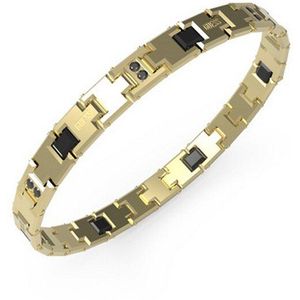 Guess - JUMB04036JWYGBKT/U - Armband - Heren - Roestvrij staal