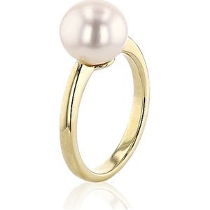 Luna-Pearls - Ring - 585 / - geel goud - 008.0542-56