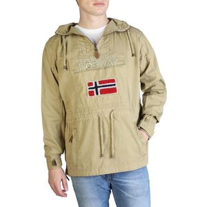 Geographical Norway - Kleding - Jas - Chomer_man - Heren - Luna Time Online Shop - Chomer_man Lente/Zomer Cotton Heren Jas Kleding