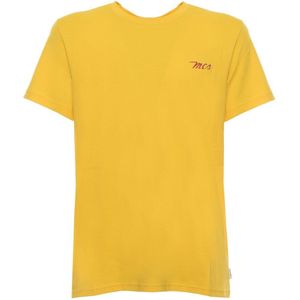 MCS - T-shirt - 10BTS001-L2301-YELLOW-GXL - Heren