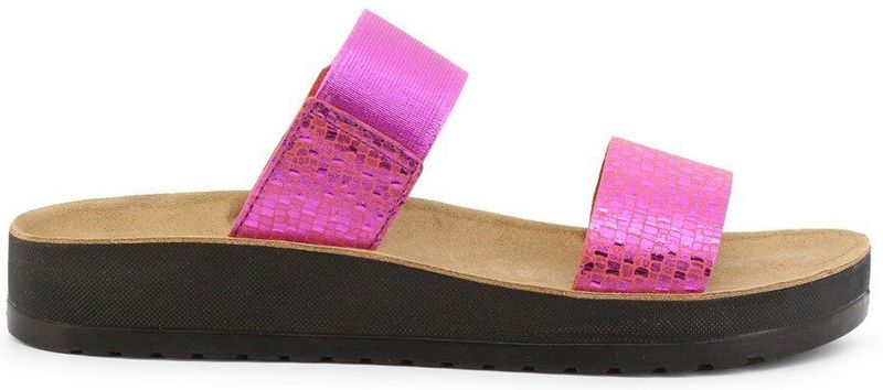Scholl - Dames Sliders - Roze - Synthetisch