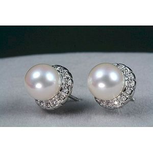 Luna-Pearls - Oorknoppen - parel - M_S2_O--AE0073-GG