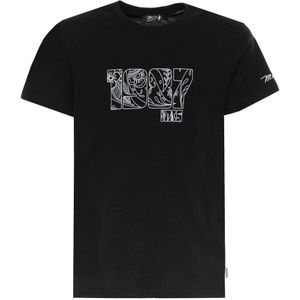 MCS - T-shirt - 10BTS004-L2301-BLACK-GXL - Heren