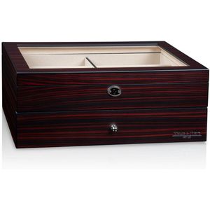 Heisse & S�hne - 70019-197.159 - brildoos - voor 12 - bril - ebony - Sylt