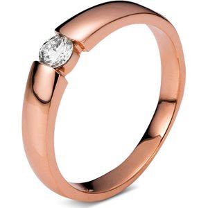 Luna Creation - Ring - Dames - 14K Roségoud - Diamant - 0.21 ct - 1A356R452-2-52