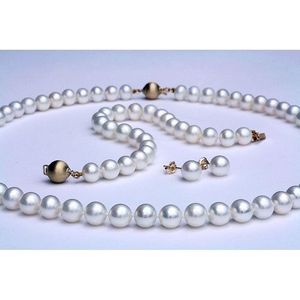 Luna-Pearls Dames oorknoppen aaneenschakelingen PS1-FNBE0002