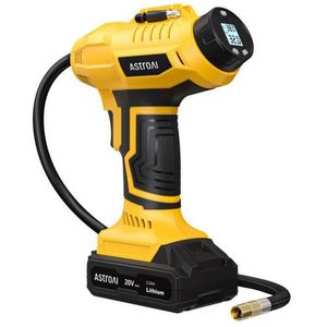 AstroAI - JY16P160-18 - Compressor - Zwart - Draagbaar