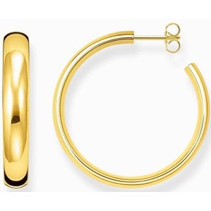 Thomas Sabo - Hoepeloorbellen - Geel Goud - Zilver - 925/-