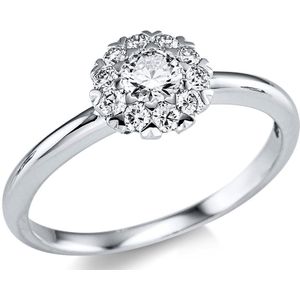 Luna Creation - Ring - Dames - 18K witgoud - Diamant - 0.43 ct - 1W116W854-1-54