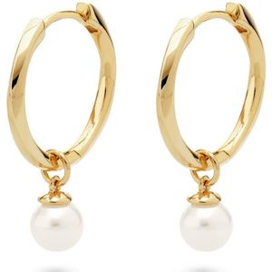 Jette - 89207972 - Oorbellen - Geel Verguld - 925 Zilver - Gepolijst