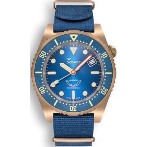 Squale - 1521BRONBL.NB20 - Polshorloge - Duikershorloge 50 ATM - Automatisch - 1521 BRONZE