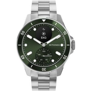 Withings - HWA10-model 8-all-in - Polshorloge - Hybride - Heren - ScanWatch Nova groen