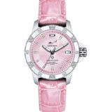 Chris Benz Dames, Heren, Unisexhorloge CB-DD200-R-LBR