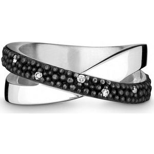 Quinn - Dames Ring - 925 / - zilver - diamant - 0210206