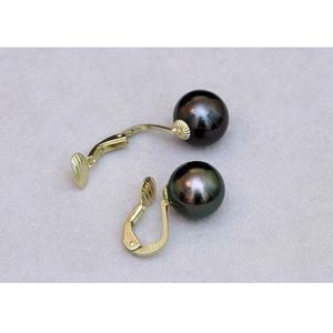 Luna-Pearls Tahiti Parels Oorbellen O90