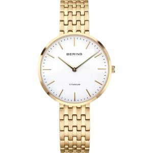 Bering - 19334-334 - Polshorloge - Dames - Kwarts - Titanium