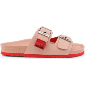 Love Moschino - Schoenen - Slippers - JA28103G1EIAZ - Vrouw - Luna Time Online Shop - JA28103G1EIAZ Lente/Zomer  Leather  Vrouw Slippers Schoenen