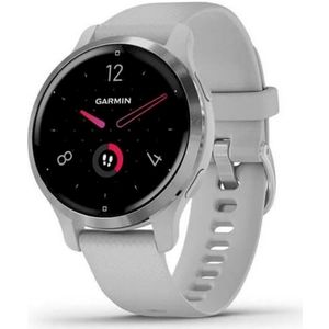 Garmin fitness horloge Venu®2S lichtgrijs/zilver met siliconen band 010-02429-12