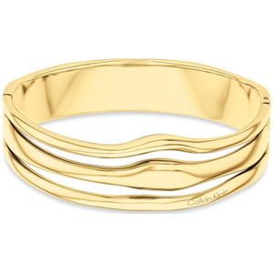 Calvin Klein - 35000719 - Bangle - Dames - geelgoud verguld - 60x52mm