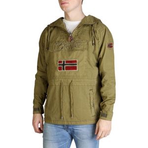 Geographical Norway - Kleding - Jas - Chomer_man - Heren - Luna Time Online Shop - Chomer_man Lente/Zomer  Cotton  Heren Jas Kleding