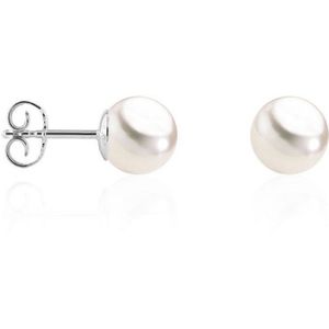 Luna-Pearls - 315.0352 - Oorbellen - 925/-Zilver met Zoetwater gekweekte parel