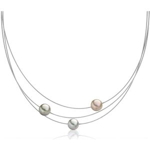 Luna-Pearls  halssieraden halskettingen aaneenschakelingen HS1362_9-10mm