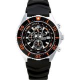 Chris Benz  Unisex horloge CB-C300-O-KBS Chronograaf, Lichtwijzer, Stopwatch, Dieptemeter, dato, maximale dieptegeheugen