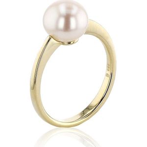 Luna-Pearls - Ring - 585 / - geel goud - 008.0541-54