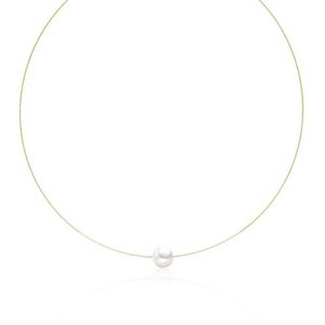 Luna-Pearls - 216.0848 - Ketting - 585/-Geel goud met Zoetwater gekweekte parel