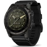 Garmin - 010-02931-01 - tactix® 7 - AMOLED Edition - Multisport smartwatch met aanraakscherm met extra zwarte siliconen band
