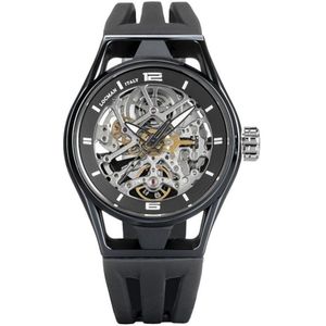 Locman - 0538K01S-BKBKGYSK - Polshorloge - Heren - Automatisch - Montecristo Skeleton