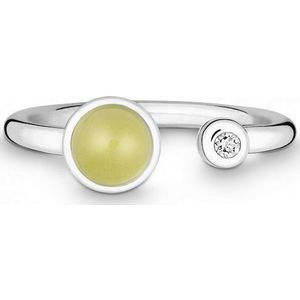 Quinn - Dames Ring - 925 / - zilver - edelsteen - 21191648