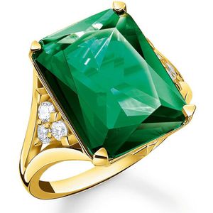 Thomas Sabo - Dames Ring - 750 / - geel goud - zirconia - TR2339-971-6
