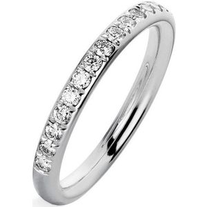 Luna Creation - Dames Ring - 750 / - wit goud - diamant - 1B813W853-1